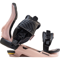 Women's Rossignol Diva Snowboard Bindings 2026 in Pink size Small/Medium | Aluminum