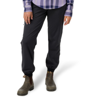 Women's Flylow Juniper Jogger 2025 Pant in Black size X-Small | Elastane/Polyester