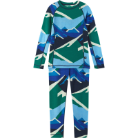 Kid's Reima Taitoa Wool Base Layer Set 2026 in Blue size 8-9