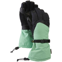 Women's Burton Deluxe GORE-TEX Gloves 2026 in Green size Small | Nylon/Leather