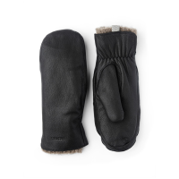 Women's Hestra Tiril Mittens 2026 in Black | Wool