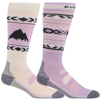 Women's Burton Performance Lightweight 2-Pack Socks 2026 | Wool/Elastane size Small/Medium | Wool/Elastane/Polyester