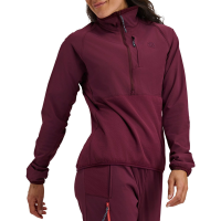 Women's BlackStrap Tribrid 1/2 Zip Up 2026 Red size X-Small | Spandex/Polyester