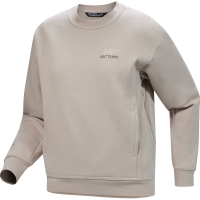 Women's Arc'teryx Emblem Fleece Crew 2025 in Purple size Large | Cotton/Polyester