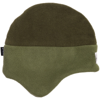 Spiral Wax Co. Valhalla Fleece Earflap Beanie Hat 2026 in Green