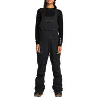 Women's Volcom Ash Stretch GORE-TEX Bib Overalls 2026 in Black size Medium