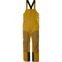 Women's Helly Hansen Emiko Shell Bib Pants 2026 in Gold size X-Small | Polyester
