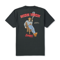Women's Seager High Noon T-Shirt 2025 in Black size Large | Cotton