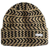 Autumn Chevron Beanie Hat 2026 in Brown | Acrylic