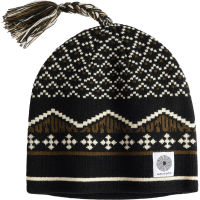 Autumn Tassle Beanie Hat 2026 in Black | Acrylic