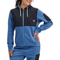 Women's BlackStrap Spectrum Full Zip Hoodie 2026 Blue size Small | Nylon/Spandex/Elastane
