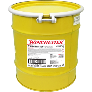 USA M80 Full Metal Jacket 149 gr 7.62x51mm Rifle Ammo - 7500 Round Drum