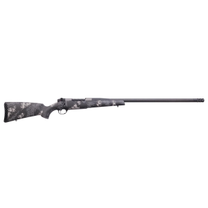 Mark V Backcountry 2.0 Ti Carbon 26" 3 Round 300 Weatherby Magnum Bolt Action Rifle - Black/Gray/White