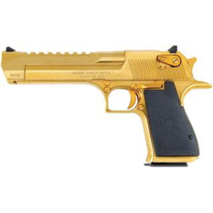 Desert Eagle 6" 7 Round 50 Action Express Pistol - Titanium Gold