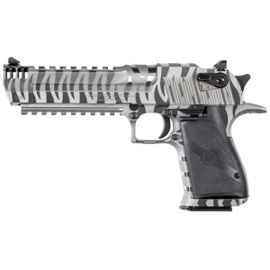DESERT Eagle 6" 7 Round 50 Action Express Pistol - White Tiger Stripe