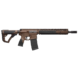 DDM4 M4A1 14.50" 10 Round 5.56x45mm NATO AR15 Semi Auto Rifle - Brown - CA Compliant