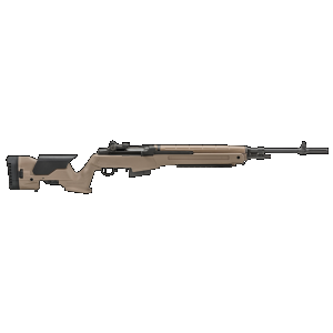 M1A Loaded Precision 22" 10 Round 308 Winchester Semi Auto Rifle - Flat Dark Earth