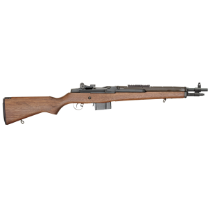 M1A Scout Squad 18" 10 Round 7.62x51mm NATO Semi Auto Rifle - Walnut - NY Compliant