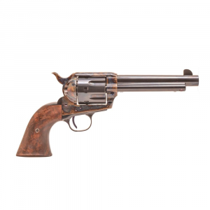 SAA With 1 Piece Grip 5.5" 6 Round 45 Long Colt Revolver - Case Colored