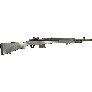 M1A Scout Squad 18" 10 Round 308 Winchester Semi Auto Rifle - Black Speckled
