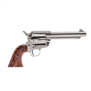 SAA With 2 Piece Grip 5.5" 6 Round 45 Long Colt Revolver Nickel