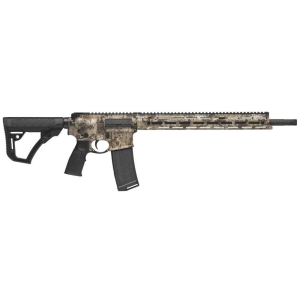 DDM4 Hunter 18" 32 Round 6.8mm AR15 Semi Auto Rifle - Kryptek Highlander