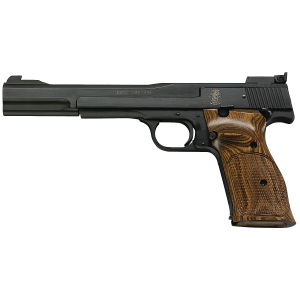 41 7" 10 Round 22 Long Rifle Rimfire Pistol - Blued/Checkered Wood