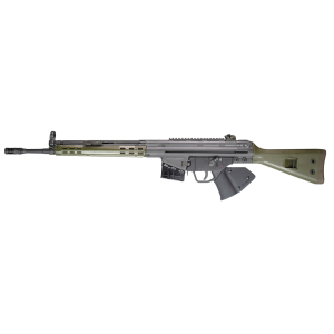 GIR PTR 400 18" 10 Round 7.62x51mm NATO AR10 Semi Auto Rifle - Green - CA Compliant