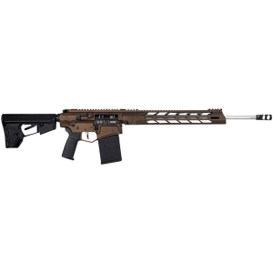 DB10 Black Gold 20" 5/20 Round 6.5mm Creedmoor AR10 Semi Auto Rifle - Bronze