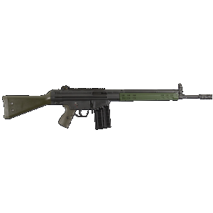 GIR PTR 101 18" 20 Round 7.62x51mm NATO AR10 Semi Auto Rifle - Green