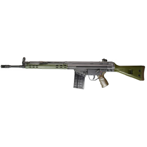 GI 100 PTR 100 18" 20 Round 308 Winchester AR10 Semi Auto Rifle - Green