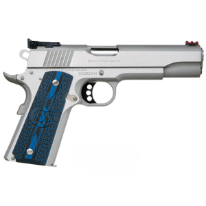 Gold Cup Lite SS 5" 8 Round 45 ACP Pistol - Checkered Blue Grip