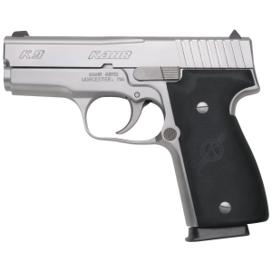 K 3.50" 7 Round 9mm Luger Pistol With Night Sights - Matte Stainless/black