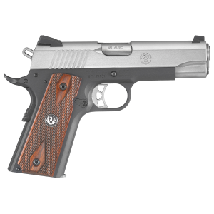SR1911 Lightweight Commander-style 4.25" 7 Round 45 Acp Pistol - Stainless/hardwood