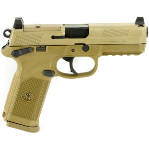 FNX-45 Tactical 4.5" 10 Round 45 ACP Pistol - Flat Dark Earth - Ambidextrous