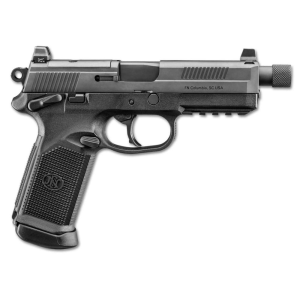 FNX-45 Tactical 5.3" Threaded 15 Round 45 ACP Pistol - Black