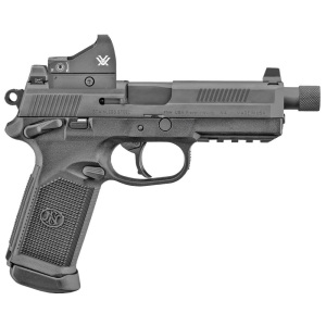 FNX-45 Tactical 5.3" Threaded 15 Round 45 ACP Pistol - Black - Ambidextrous