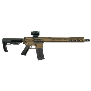 Spec15 Billet 16" 30 Round 5.56x45mm NATO AR15 Semi Auto Rifle - Burnt Bronze