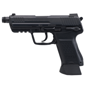 HK45 Tactical V7 LEM 4.57" Threaded 10 Round 45 ACP Pistol - Black