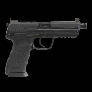 HK45 Tactical V7 LEM 5.20" Threaded 10 Round 45 ACP Pistol - Black