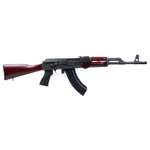 VSKA 16.25" 30 Round 7.62x39mm AK47 Semi Auto Rifle - Redwood