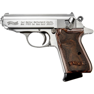 PPK/S 3.3" 7 Round 380 ACP Pistol - Walnut Grip