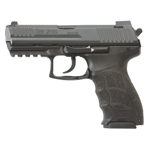 P30 V1 3.85" 17 Round 9mm Luger Pistol with Night Sights - Black