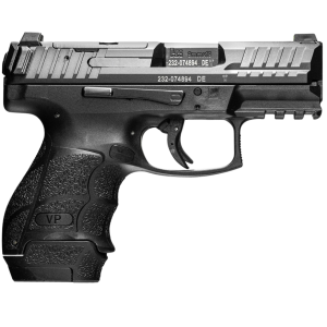 VP9SK 3.39" 12/15 Round 9mm Luger Pistol with Night Sights - Black
