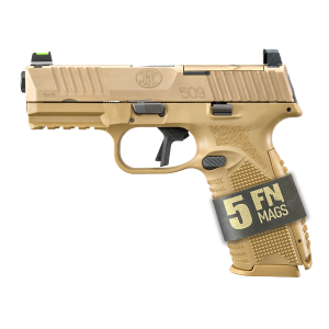 509 Mrd Fos Bundle 4" 10 Round 9mm Luger Pistol - Flat Dark Earth