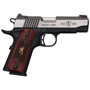 1911 Medallion Pro 3.62" 8 Round 380 ACP Pistol - Rosewood Grip