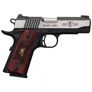 1911-380 Black Label Medallion Pro With Night Sights 8 Round 380 Acp Pistol