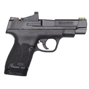 M&P Performance Center Shield M2.0 4" 7/8 Round 9mm Luger Pistol with Red Dot - Black