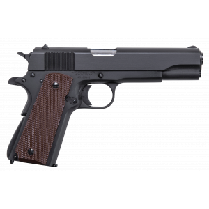 1911 A1 Gi Spec 5" 7 Round 45 Acp Pistol - Black/brown Grip - Ma Compliant