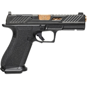 DR920L Elite 5.31" 10 Round 9mm Luger Pistol - Black/Bronze Fluted Barrel